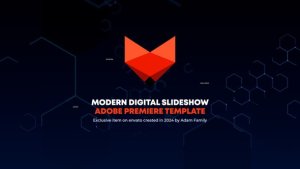 Modern Grid Digital Slideshow 1920 Premiere Pro template preview