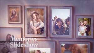 Videohive Memories Slideshow 57170499 Video Displays template preview