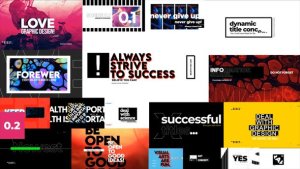 Videohive Titles Pack 0.2 Titles template preview