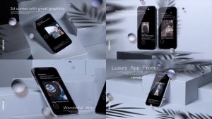 Videohive Phone App Mockup Product Promo template preview