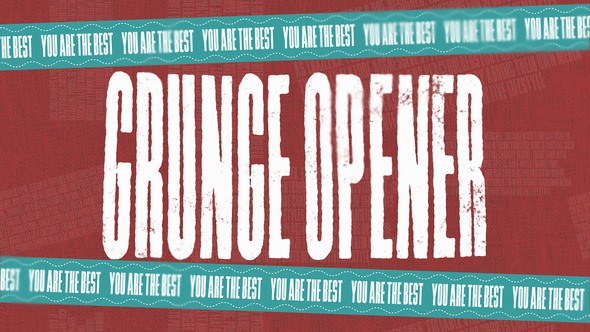 Videohive GRUNGE OPENER 60459182 Openers template preview