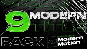 Videohive Modern Titles | AE 57131445 Titles template preview