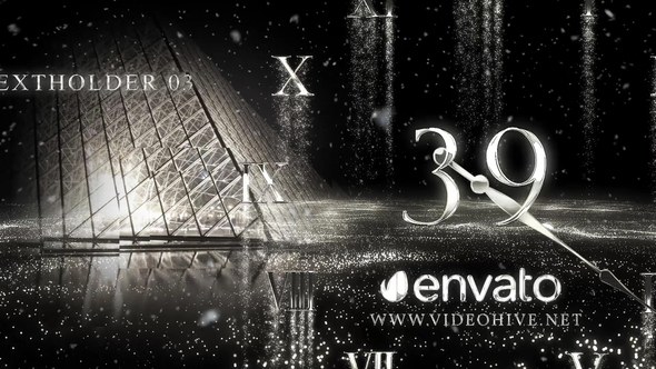 Videohive 2019 New Year Countdown Openers template preview