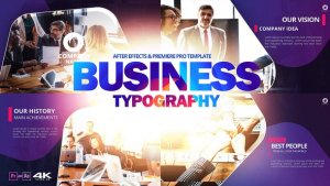 Videohive Favorite Business Typography Video Displays template preview