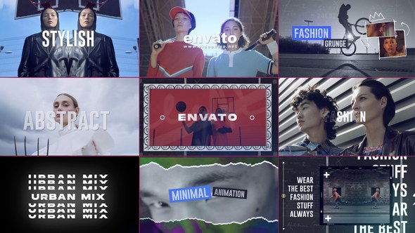 Videohive Fashion Opener Abstract Product Promo template preview