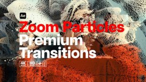 Videohive Premium Transitions Zoom Particles Elements template preview