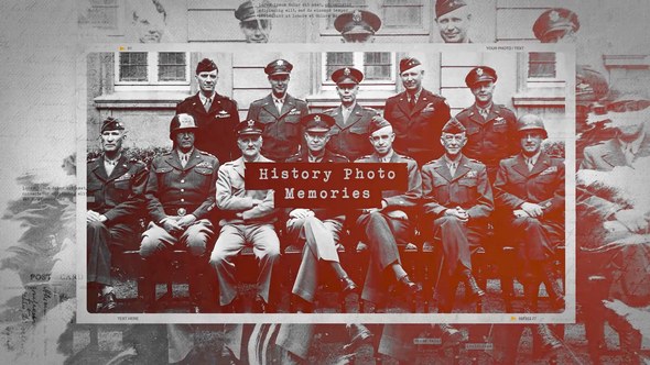 Videohive History Photo Memories Openers template preview