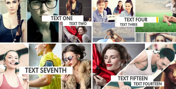 Videohive Minimal Slide Show 9126977 Video Displays template preview