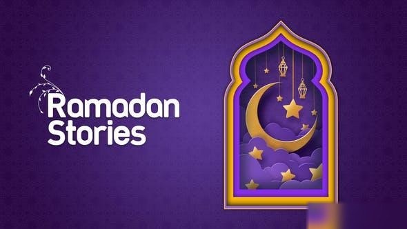 Videohive Ramadan Stories Ramadan template preview