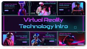 Videohive Virtual Reality Technology Intro Openers template preview