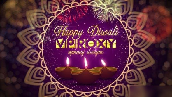 Videohive Diwali Greetings 48603351 Openers template preview