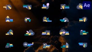 Videohive Ilustrative Titles for After Effects Titles template preview
