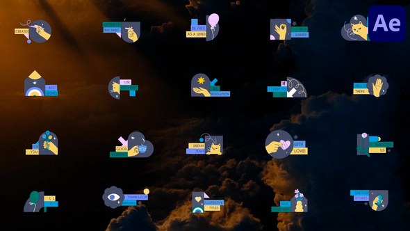 Videohive Ilustrative Titles for After Effects Titles template preview