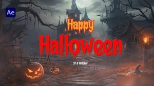 Videohive Happy Halloween Intro 47812667 Openers template preview