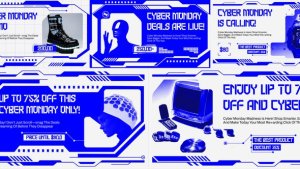 Videohive Cyber Monday Promo After Effect Product Promo template preview