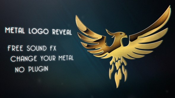 Videohive Metal Logo Reveal Logo Stings template preview