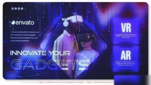 Videohive Future Techno Promo Openers template preview