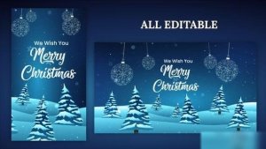Videohive Merry Christmas Wishes 55370547 Openers template preview