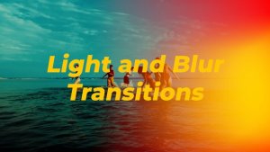 Light And Blur Transitions Premiere Pro template preview