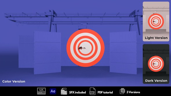 Videohive The Shipping Professional Logo Stings template preview