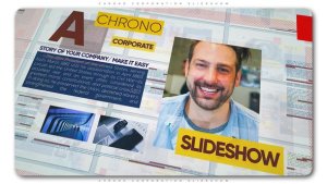 Videohive Chrono Corporation Slideshow Openers template preview