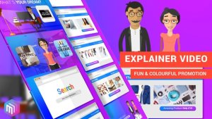 Explainer Video | Dream Shopping Online Video Displays template preview