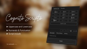 Videohive Animated Typeface - Cognito Scripto Titles template preview