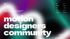 Videohive Meshed Gradient Typography Titles template preview