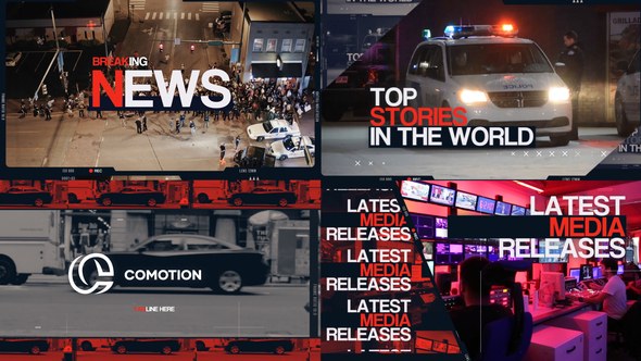 Videohive Breaking News Intro 29462354 Broadcast-packages template preview