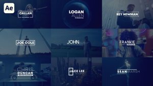 Videohive Text Titles Typography Titles template preview
