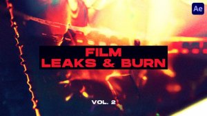 Videohive Film Leaks & Burn Transitions VOL. 2 | After Effects Elements template preview
