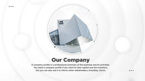 Videohive Minimal Business Presentation Openers template preview