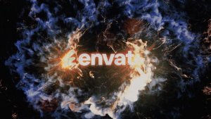 Videohive Vortex Fire Logo Reveal Openers template preview
