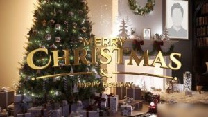 Videohive Christmas Greetings 42197074 Openers template preview