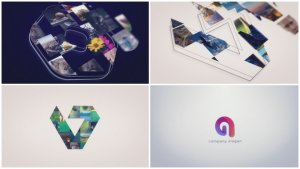 Videohive Sketch Mosaic Logo Reveal Logo Stings template preview