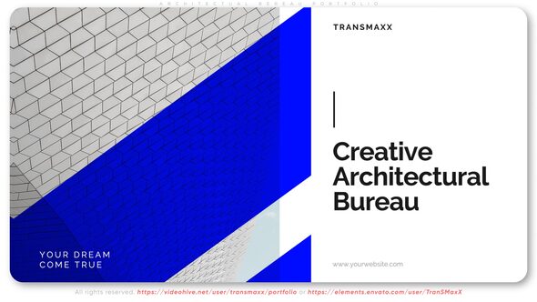 Videohive Architectural Bureau Portfolio Openers template preview