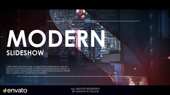 Videohive Modern Slideshow 23266051 Openers template preview