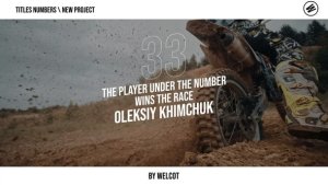 Videohive Titles Numbers | After Effects Titles template preview
