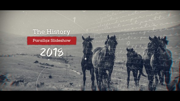 Videohive History Parallax Slideshow 21651802 Video Displays template preview