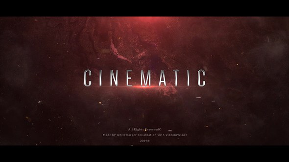 Videohive Cinematic Trailer 23235902 Titles template preview