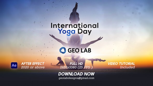 Videohive International Day of Yoga Openers template preview