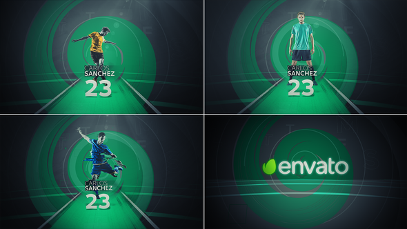 Videohive Soccer Players v2 Broadcast-packages template preview