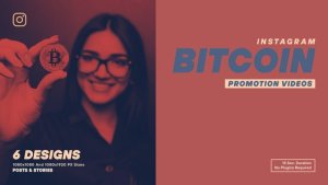 Videohive Bitcoin Promotion Instagram Product Promo template preview