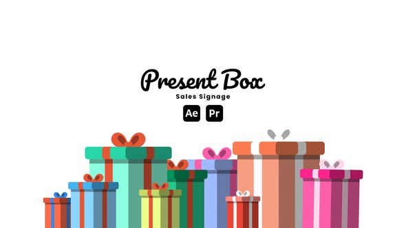 Videohive Present Sale Signage Titles template preview