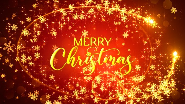 Videohive Christmas Wishes 55795028 Openers template preview