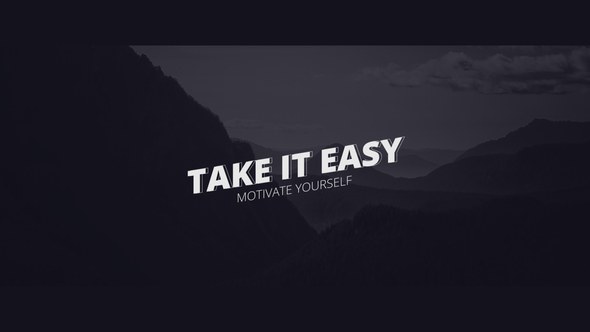Videohive Minimal Titles 45268682 Titles template preview