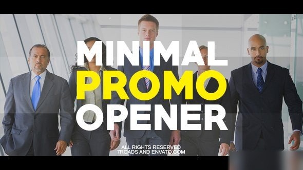 Videohive Minimal Promo Opener Openers template preview