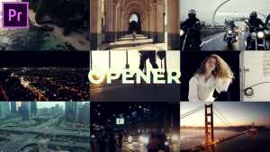 Dynamic Multiscreen Opener | MOGRT Premiere Pro template preview