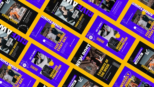 Videohive Evered Hypebeast Reels & Stories Product Promo template preview