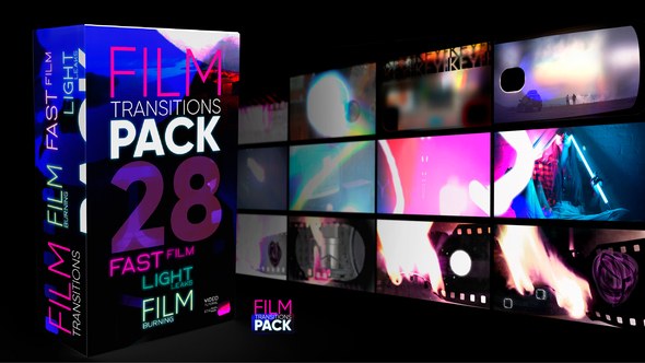 Videohive Film Transitions Pack Elements template preview